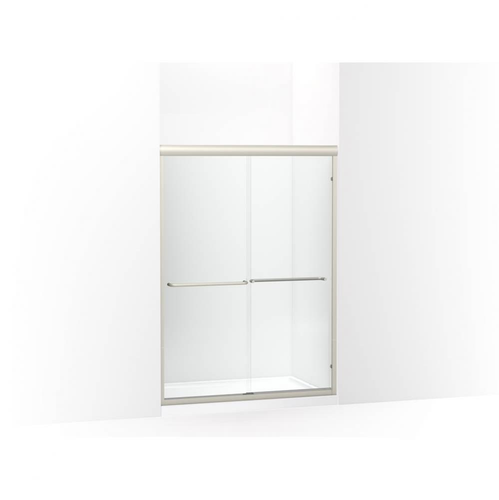 Finesse 65-1/2 in. H Sliding Shower Door With 1/4 in.-Thick Glass