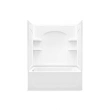 Sterling Plumbing 71220112-0 - Ensemble™ 60-1/4'' x 32'' bath/shower with left-hand above-floor drain