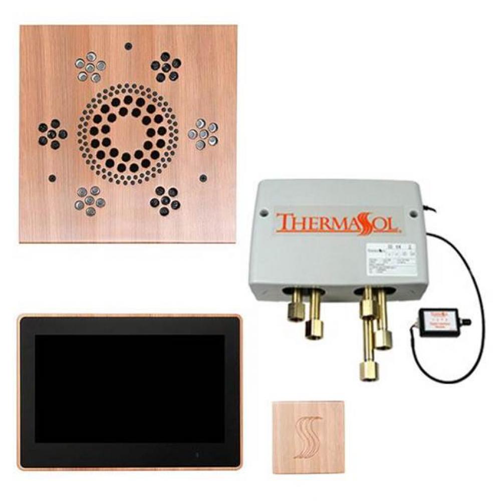 The Total Wellness Package with 10'' ThermaTouch Trim Upgraded Square