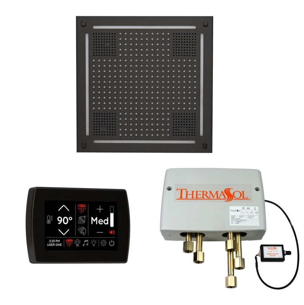 The Wellness Hydrovive Shower Package with SignaTouch Square