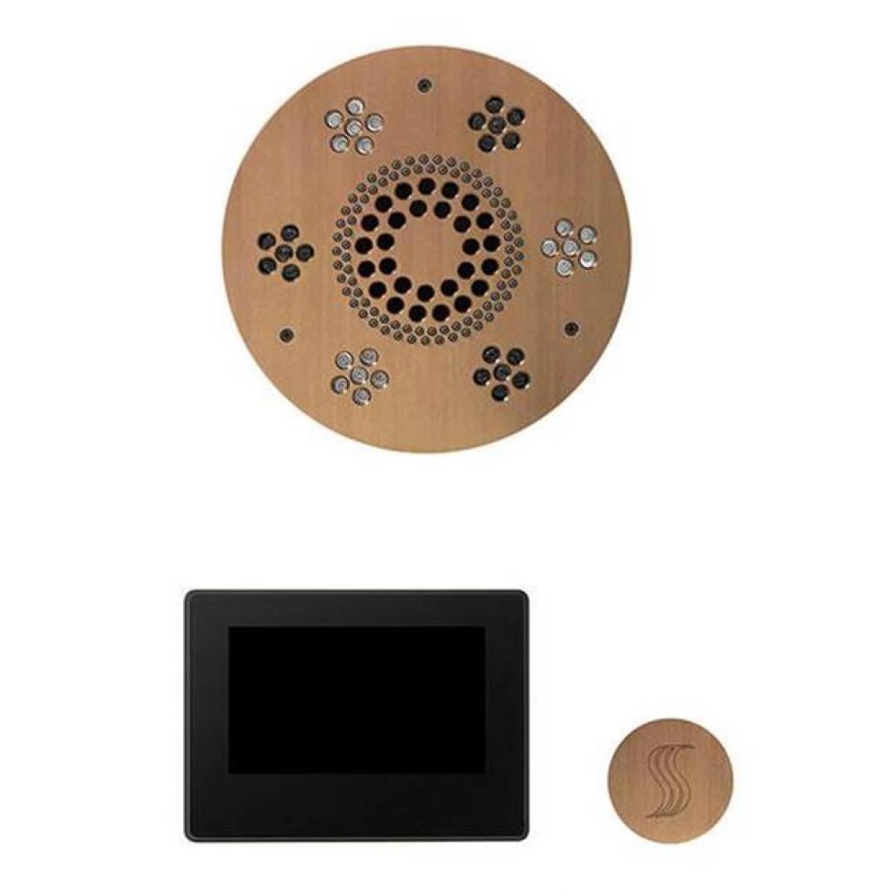 The Wellness Steam Package with 7'' ThermaTouch Round