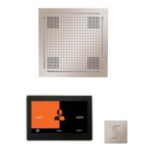 Thermasol WHSTP10S-PN - The wellness Hydrovive Steam Package with 10'' ThermaTouch Square