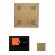 Thermasol WHSTP7S-SB - The wellness Hydrovive Steam Package with 7'' ThermaTouch Square