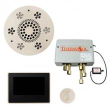 Thermasol TWP7UR-SN - The Total Wellness Package with 7'' ThermaTouch Trim Upgraded Round Satin Nickel