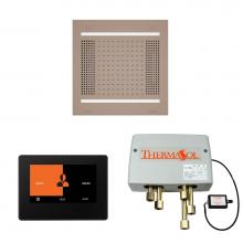 Thermasol WH14SP7S-SN - The Wellness Hydrovive14 Shower Package with 7'' ThermaTouch Square