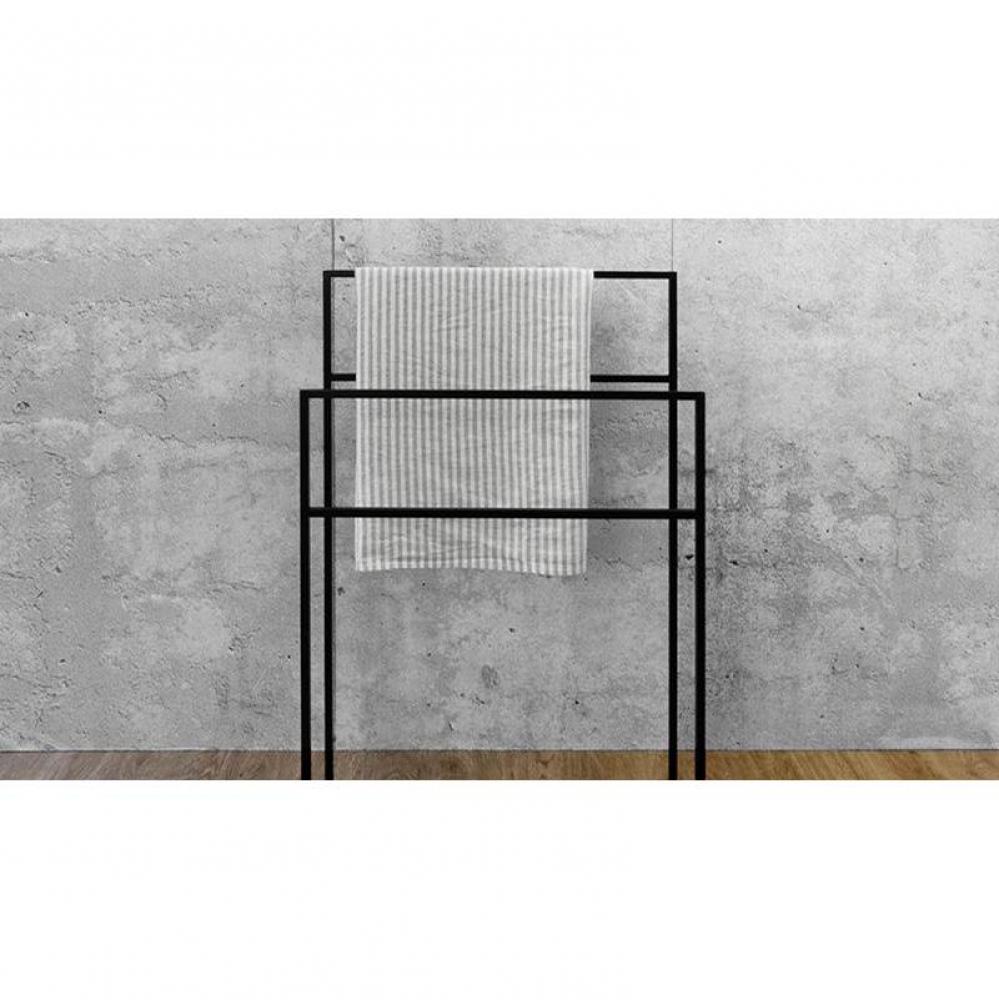 Furniture ''C2'' - Towel Holder - Stainless Steel - 22'' - Blac