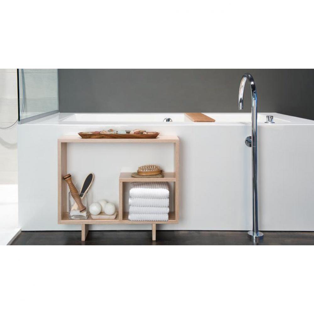 Furniture Niche - Fs - 26 X 21 5/8 - For Bc01, Bc02, Bc03, Bc04 & Bc10 Bath - Oak Smoked