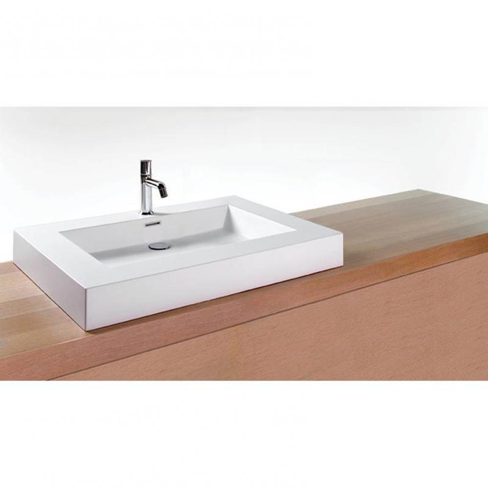 Lav - Cube - 30 X 22 X 4 - Pc O/F - White Matte