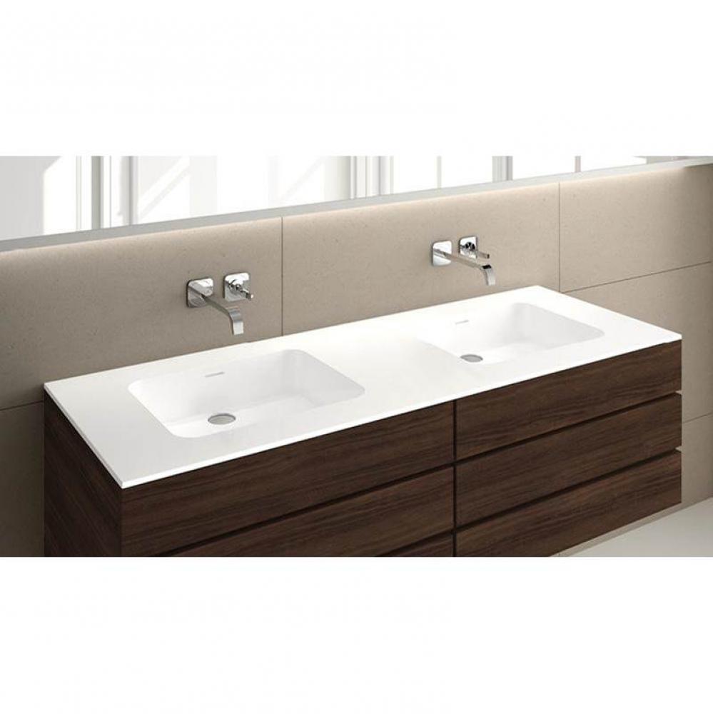 LAV - DECO - 60 X 22 X 7/16 - WHITE TRUE HIGH GLOSS