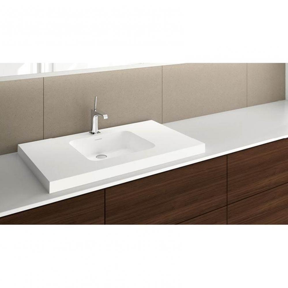 Lav - Deco - 36 X 22 X 2 - White Matte