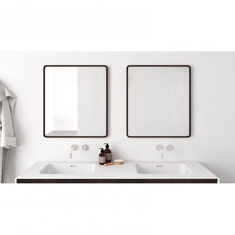 Deco Mirror 24X30 -  Oak Smoked