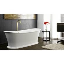 Wet Style BCLB01-PCNT-MA - Cloud Base Bath 62 X 29 7/8 X 20 7/16 - Fs - Pc Drain & Nt O/F - White Matte