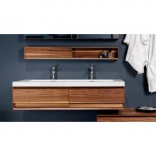 Wet Style M7210-WM-82 - Furniture ''M'' - Vanity Wall-Mount 72 X 10 - Mozambique