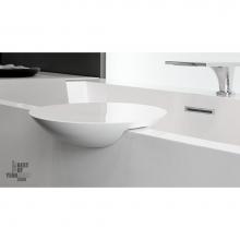 Wet Style RP1134-GA - Round Platter For Bc02, Bc03 And Bc04 - 11 3/4 Diameter X 2 3/4 Height - White True High Gloss