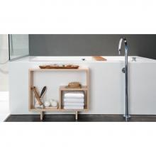 Wet Style S2158-2 - Furniture Niche - Fs - 26 X 21 5/8 - For Bc01, Bc02, Bc03, Bc04 & Bc10 Bath - Oak Wenge