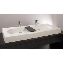 Wet Style VOV48-MA - Lav - Ove - 48 X 22 X 4 - White Matte