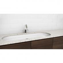Wet Style VOV836U-MA - Lav - Ove - 36 X 15 X 4 - Undermount Vessel - White Matte