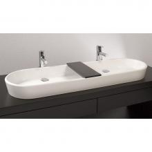 Wet Style VOV848A-O-MB-MA - Lav - Ove - 48 X 15 X 4 - Above Mount Vessel - Mb O/F - White Matte