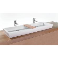 Wet Style VC854A-MA - Lav - Cube - 54 X 15 X 4 - Above Mount Vessel - White Matte