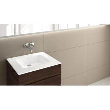 Wet Style VDCOXS24-O-1-SB-MA - Lav - Deco - 24 X 22 X 7/16 - Sb O/F - 1 Hole - White Matte