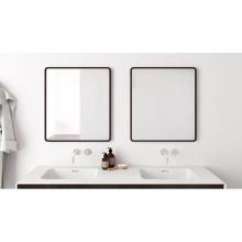 Wet Style DCO2430MR-16 - Deco Mirror 24X30 -  Walnut Chocolate