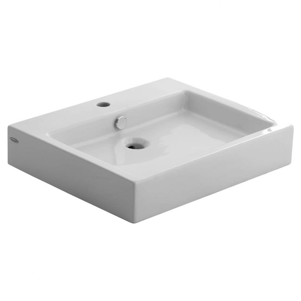 Studio® 22 x 18-1/2-Inch Above Counter Sink With Center Hole Only