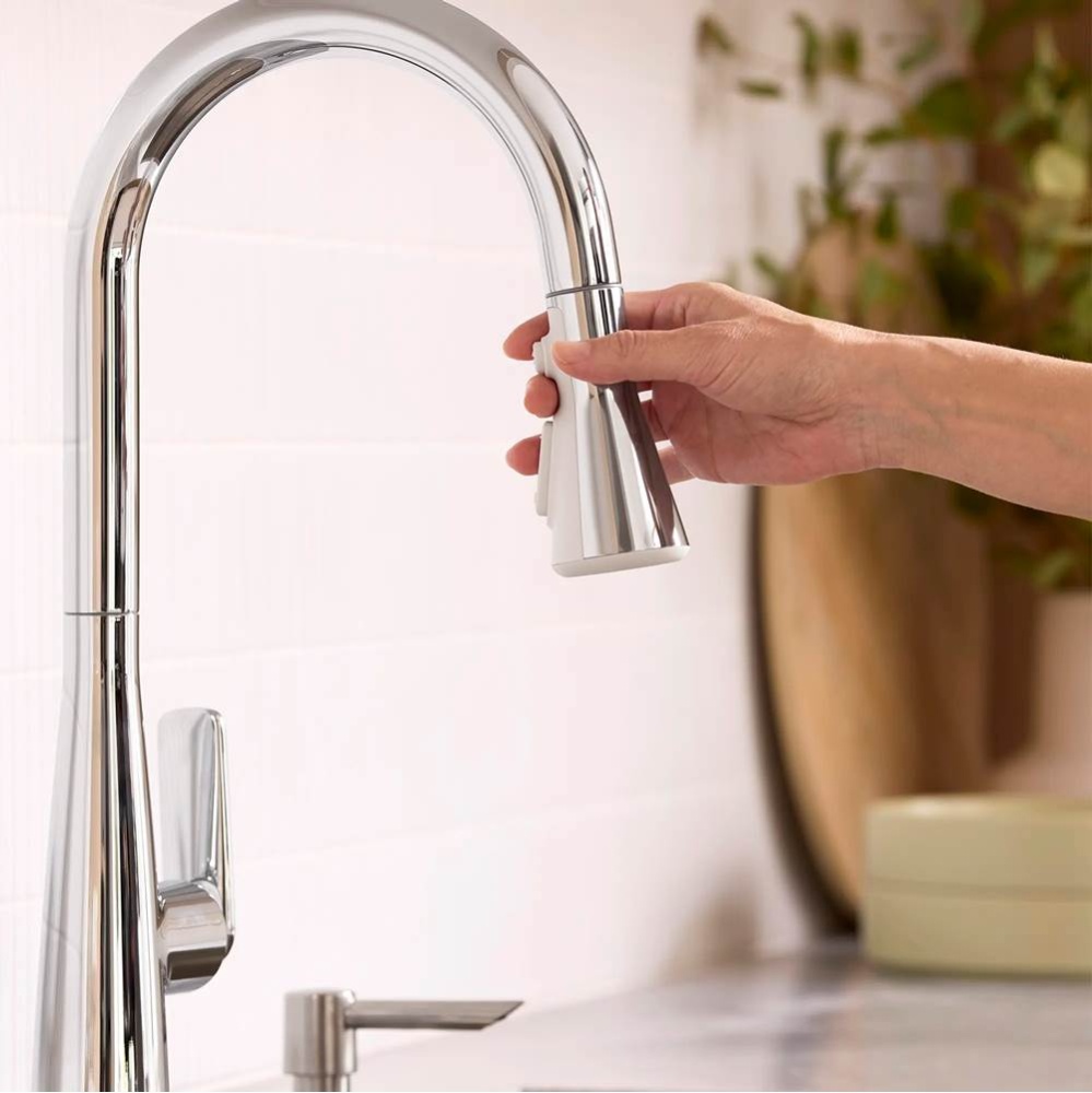 Aspiration Pull-Down Kitchen Faucet-Sub