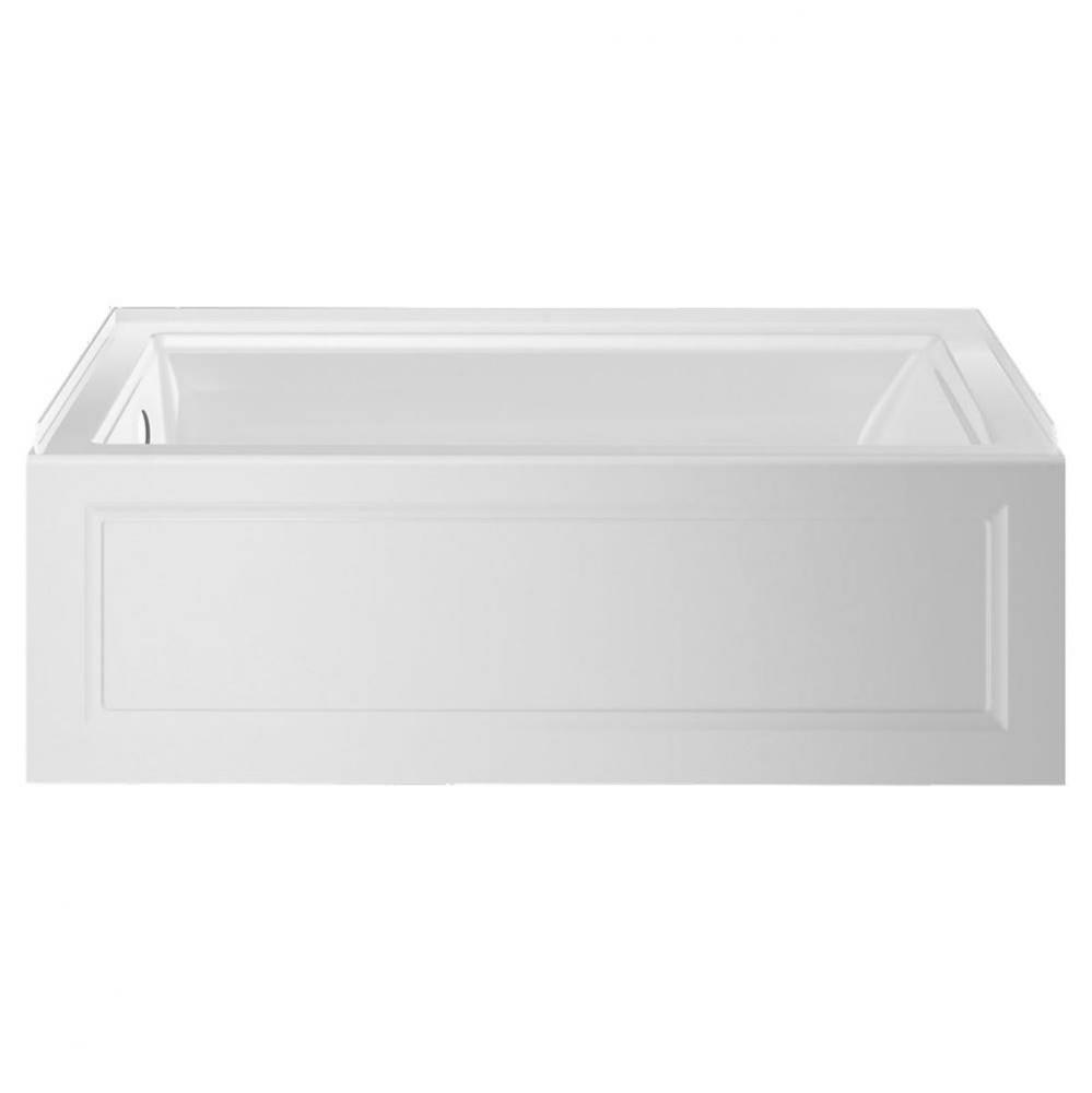 Town Square S 60 x 30-Inch Integral Apron Bathtub With Left-Hand Outlet