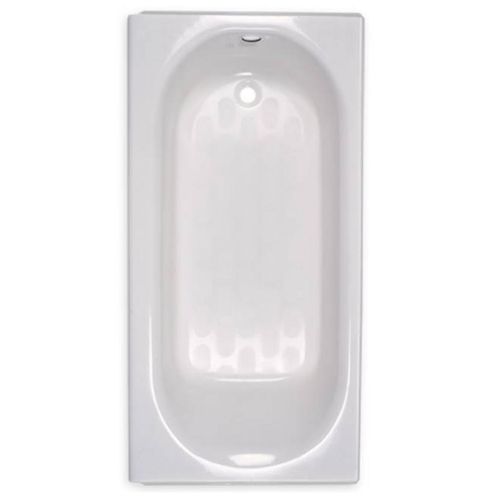 Princeton Americast 60 x 30-Inch Integral Apron Bathtub Above Floor Rough with Left-Hand Outlet