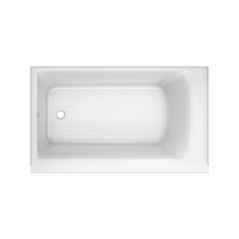 Aspirations 60 x 36-Inch Integral Apron Bathtub With Left-Hand Drain