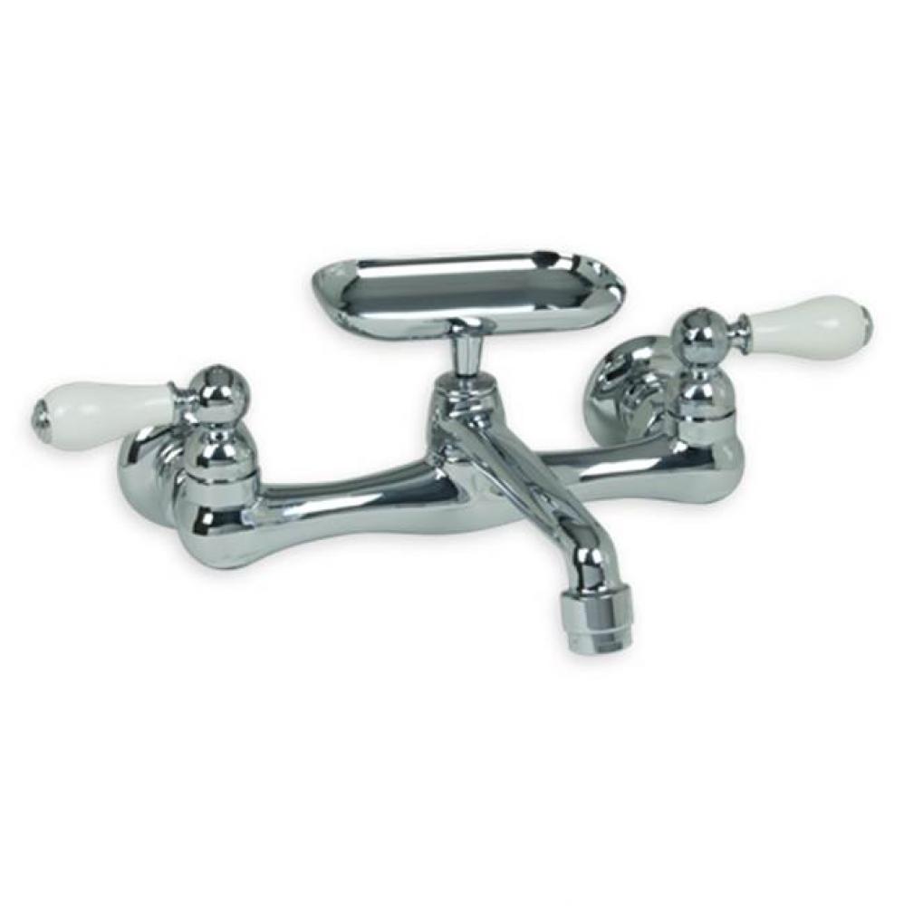 Heritage® 2-Handle Wall Mount Kitchen Faucet 2.2 gpm/8.3 L/min With Soap Dish
