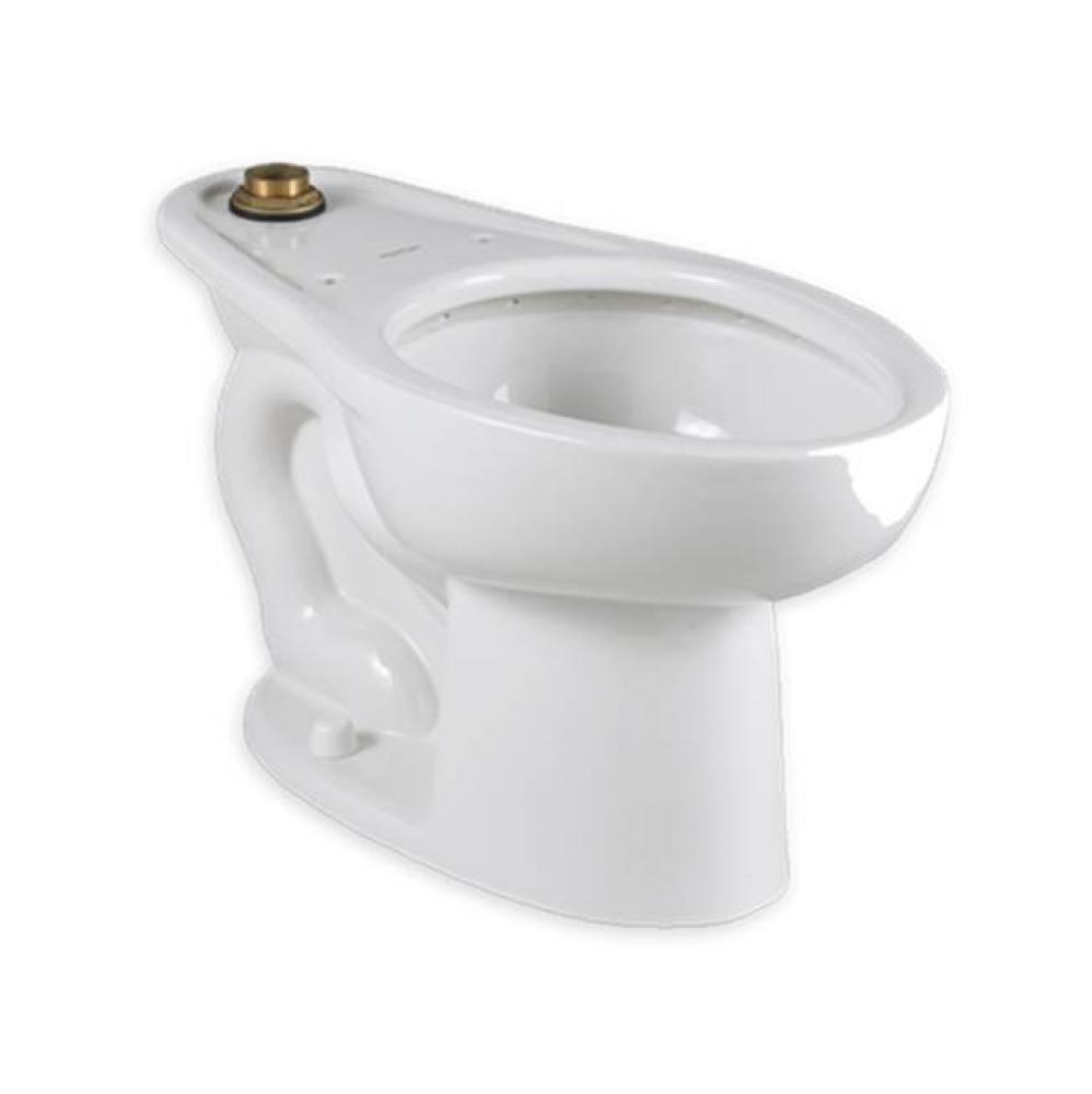 Madera 1.1-1.6 gpf (4.2-6.0 Lpf) 15 Height Back Spud Elongated EverClean® Bowl With Bedpan Lu