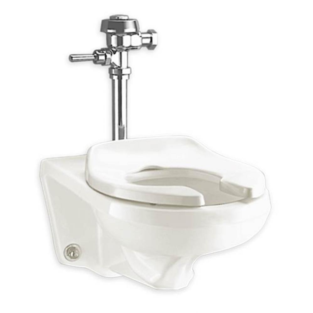 Afwall® ADA Retrofit 1.28 - 1.6 gpf (4.8 - 6.0 Lpf) Top Spud Elongated Wall-Hung EverClean&#x
