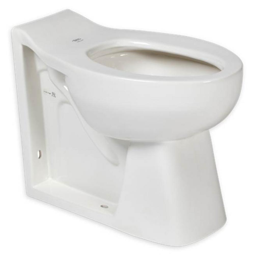 Huron® Floor-Mount, Back Outlet EverClean® Bowl With Integral Seat, Back Spud