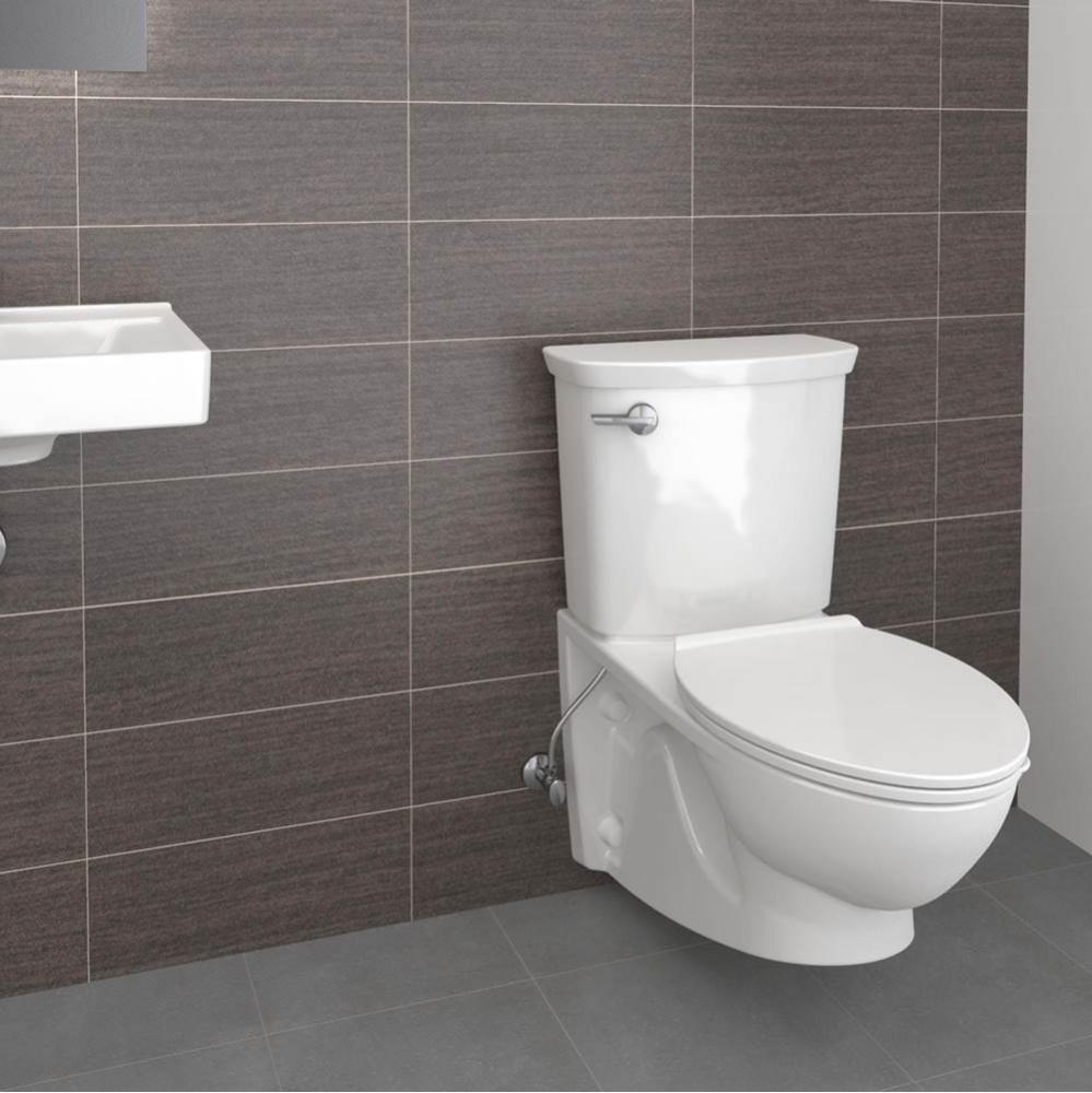 Glenwall® VorMax® Two-Piece 1.28 gpf/4.8 Lpf Back Outlet Elongated Wall-Hung EverClean&#
