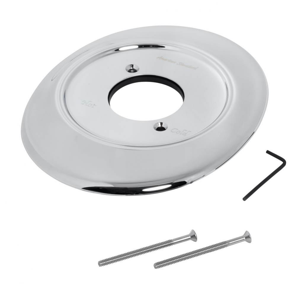 Symphony Escutcheon and Screws, Polished Chrome