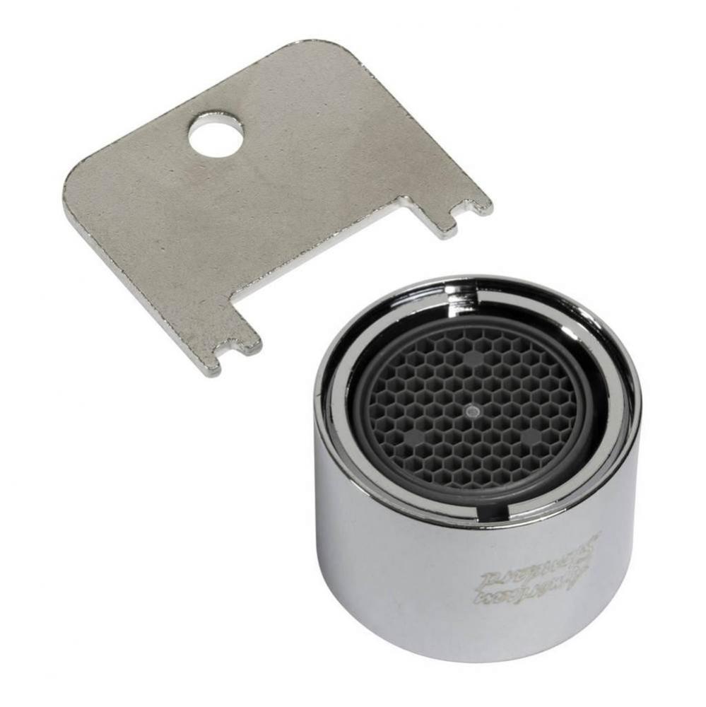 1.0 gpm/3.8 L/min Pressure-Compensating Vandal-Resistant Aerator With Key