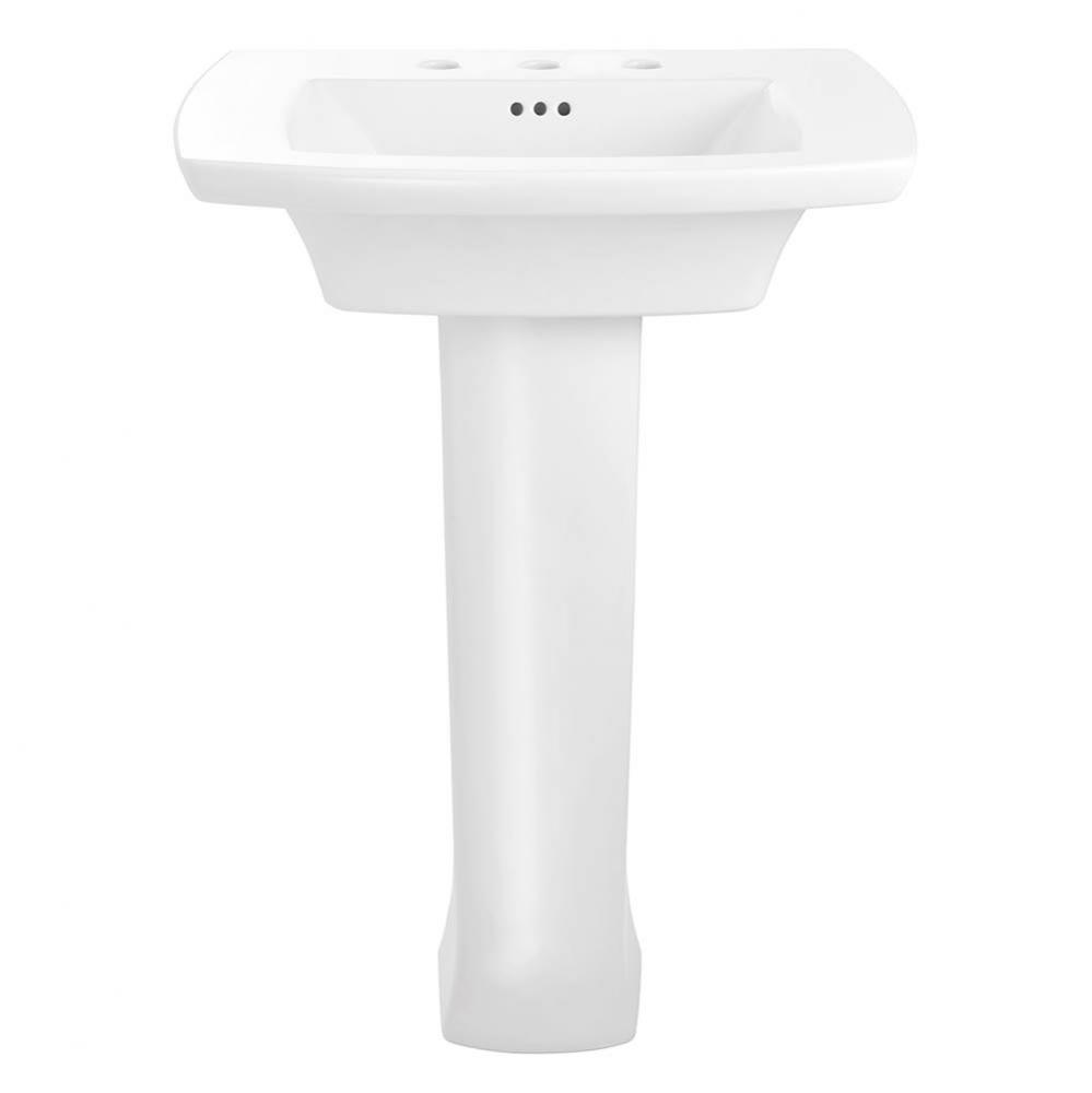 Edgemere® 8-Inch Widespread Pedestal Sink Top and Leg Combination