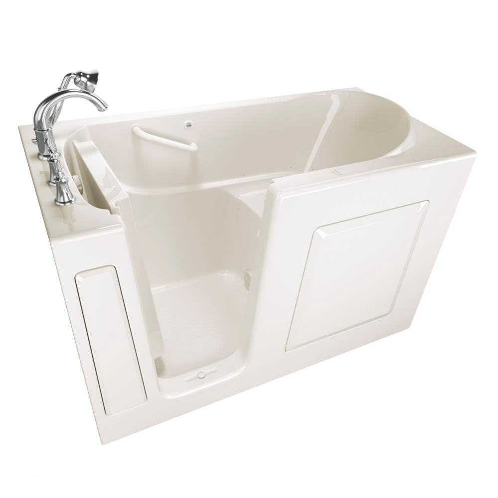 Gelcoat Value Series 30 x 60 -Inch Walk-in Tub With Air Spa System - Left-Hand Drain With Faucet