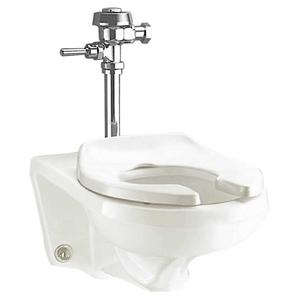 Afwall® ADA Retrofit 1.28 - 1.6 gpf (4.8 - 6.0 Lpf) Top Spud Elongated Wall-Hung EverClean&#x