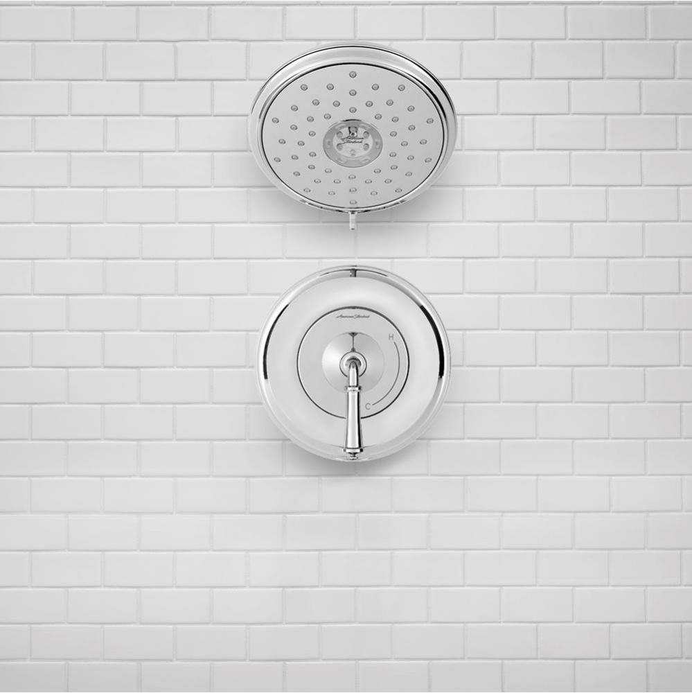 Delancey® 1.8 gpm/6.8 L/min Shower Trim Kit With Water-Saving 4-Function Showerhead and Lever