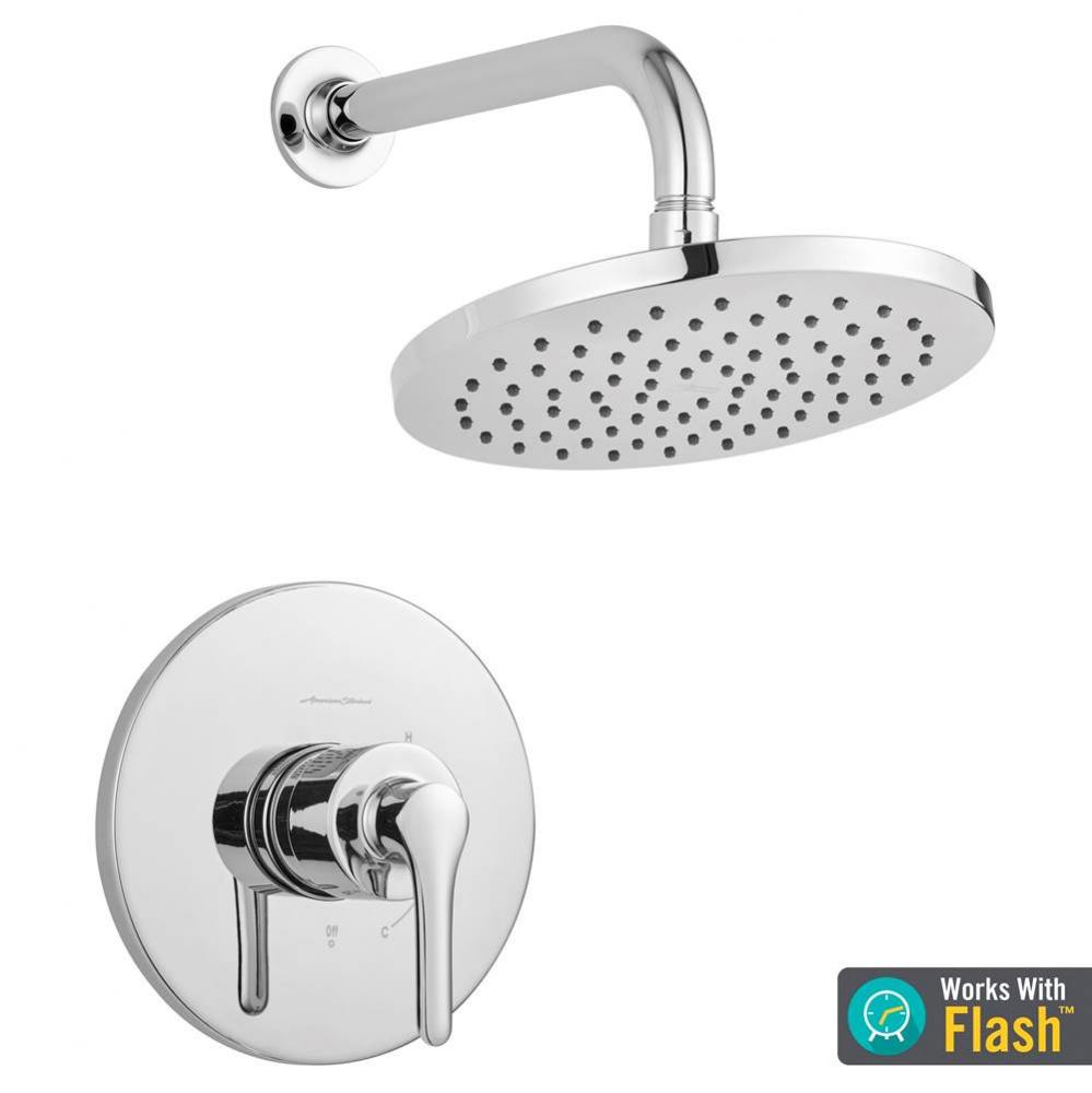 Studio® S 1.8 gpm/6.8 L/min  Shower Trim Kit With Rain Showerhead, Double Ceramic Pressure Ba