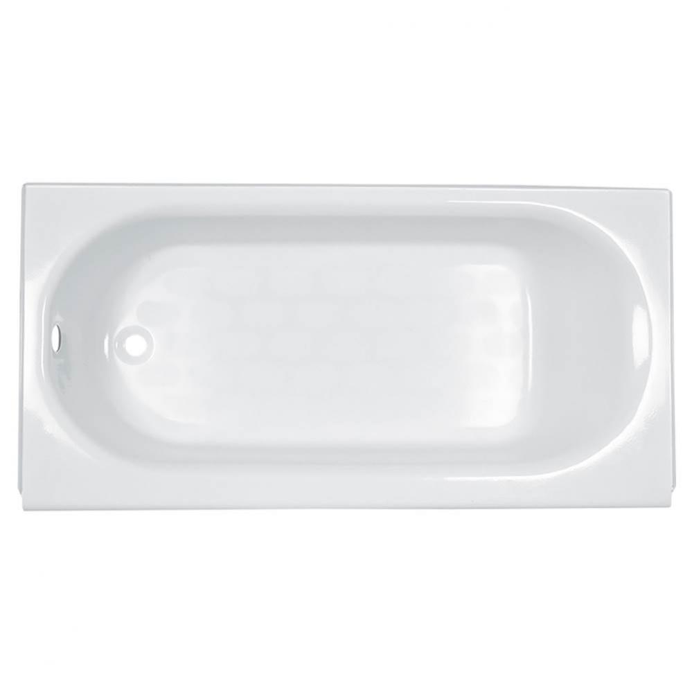 Princeton Americast 60 x 34-Inch Integral Apron Bathtub Left-Hand Outlet With Luxury Ledge