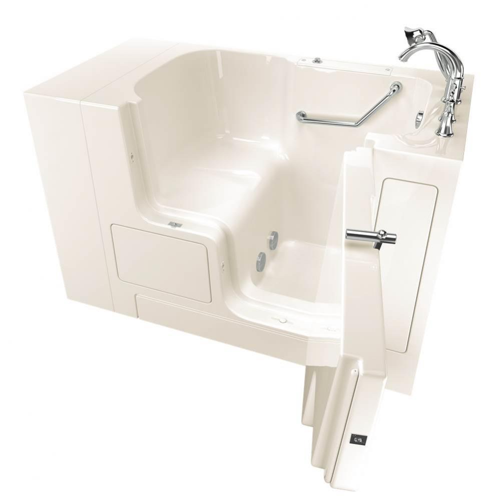 Gelcoat Premium Series 32 in. x 52 in. Outward Opening Door Walk-In Bathtub