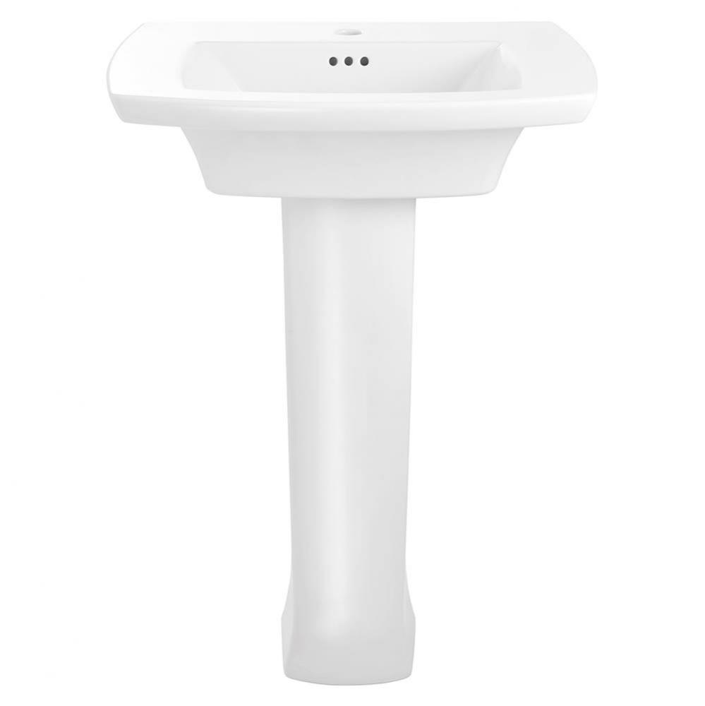 Edgemere® Center Hole Only Pedestal Sink Top and Leg Combination