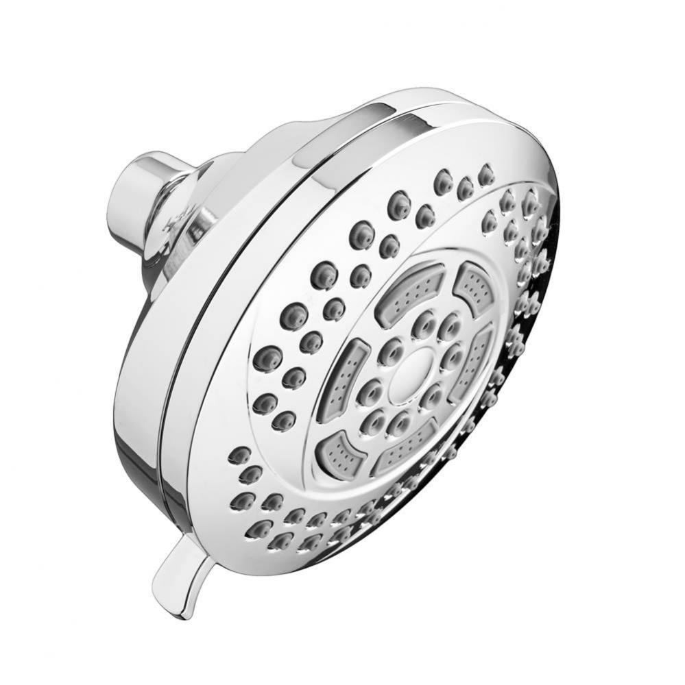 Hydrofocus® 4-1/2-Inch 2.0 gpm/7.6 L/min Water-Saving Fixed Showerhead
