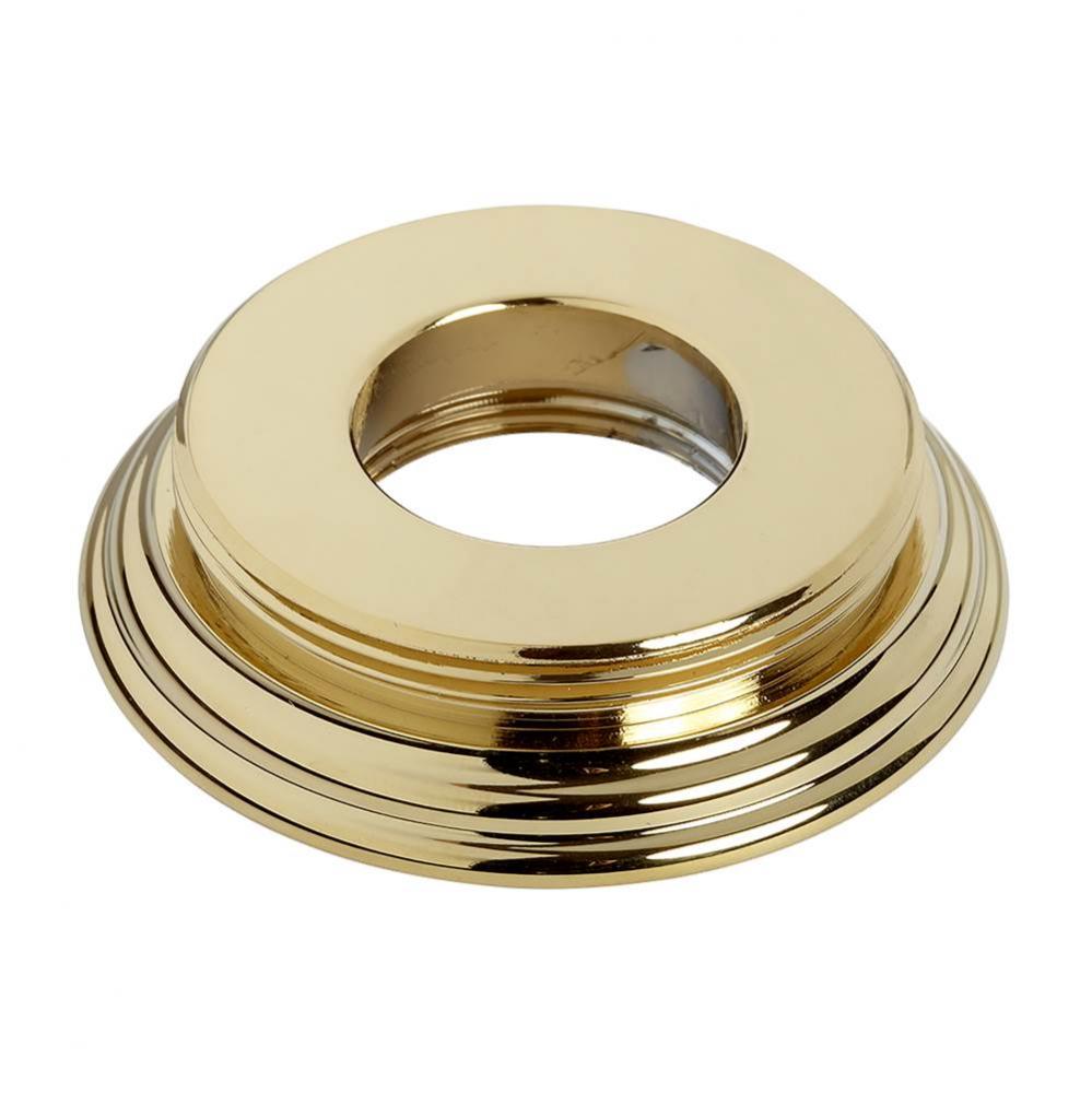 Under Base Escutcheon for Williamsburg Lavatory Faucet, Polished Brass