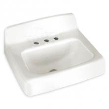 American Standard 4869008.020 - Regalyn Cast Iron Wall-Hung Sink With 8-Inch Widespread