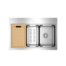 American Standard 18SB9332211WS.075 - Chive® 33 x 22-Inch Stainless Steel Workstation Kitchen Sink