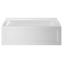 American Standard 2544202.020 - Town Square® S 60 x 32-Inch Integral Apron Bathtub With Left-Hand Outlet